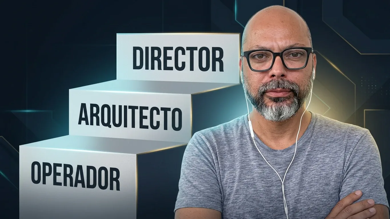 Los tres niveles del trabajo con IA en Google Ads: operador, arquitecto y director, explicados por Juan Pittau